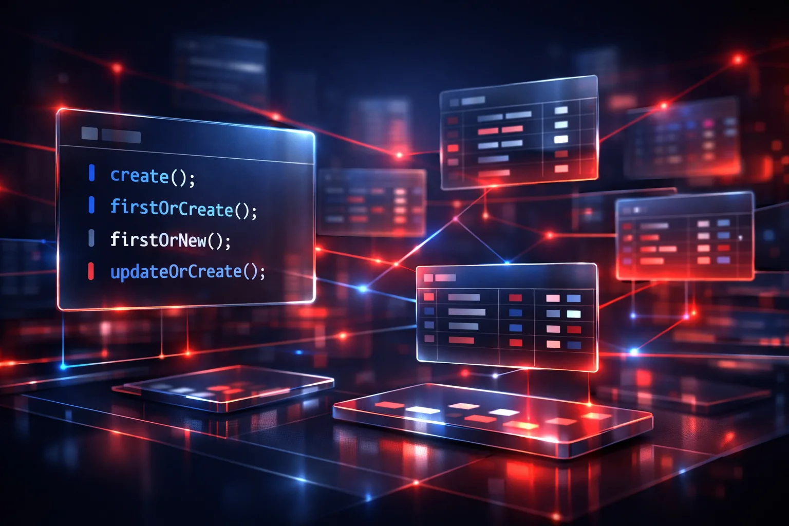 Laravel Eloquent: create(), firstOrCreate(), firstOrNew() und updateOrCreate() richtig einsetzen