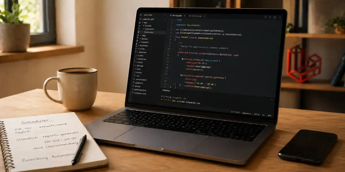Laravel Task Scheduling: Cronjobs mit dem Scheduler sauber automatisieren